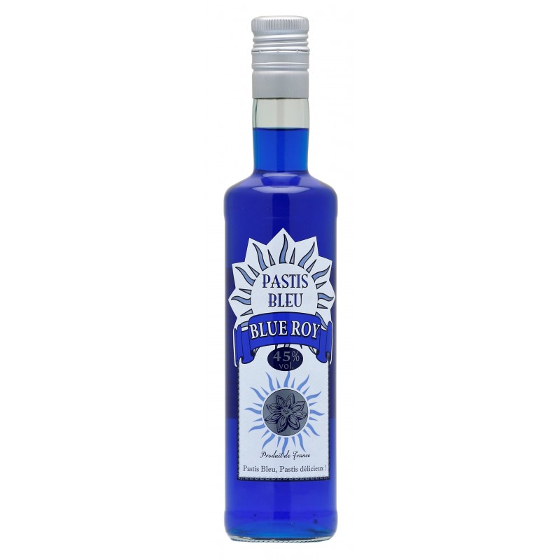 Blue Roy Pastis bleu - "Blue Roy" - 50 cl - 45 % vol – Image 1