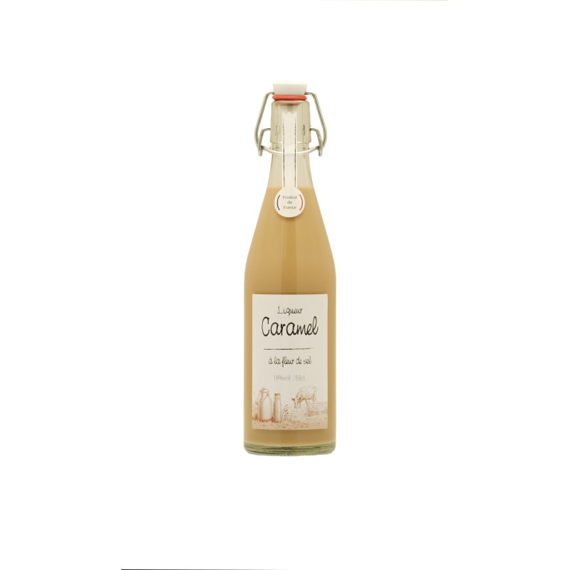 Caramel Caramel à la fleur de sel - Liqueur gourmande - 50 cl - 18% vol – Image 1