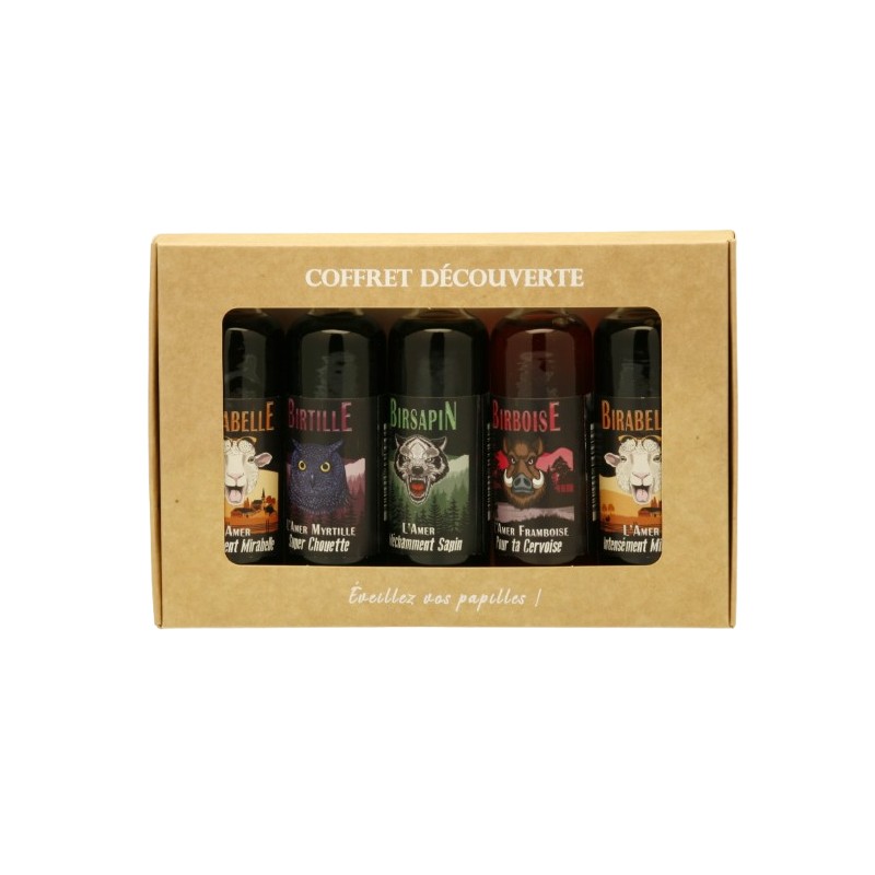 Coffret découverte Coffret découverte amer bière 5 x 4 cl - 18% vol – Image 1