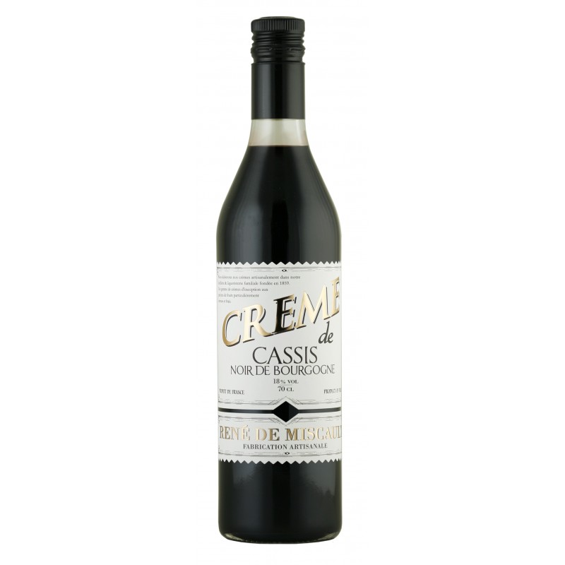 Crème de Cassis 1433 Cassis noir de Bourgogne Crème - Fine 70cl - 18% vol – Image 1