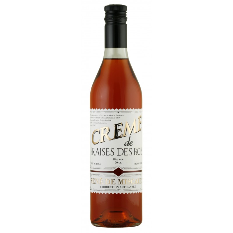 Fraise des bois Fraise des bois Crème - Fine 70cl - 18% vol – Image 1