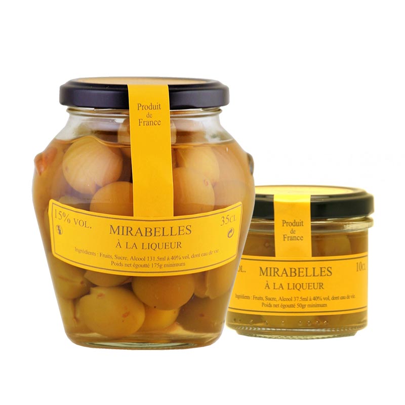 Gamme-Mirabelles Mirabelles FRUITS - "Spécialité" - 10/35 cl - 15% vol – Image 1