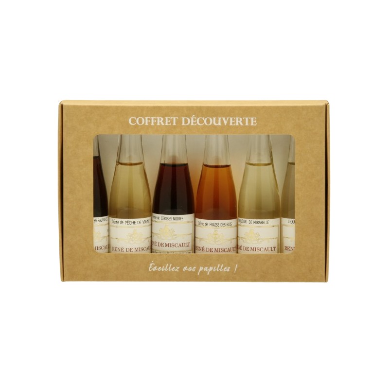 Coffret découverte Liqueurs Coffret découverte Liqueurs 6 x 3 cl - 18 % vol et 25% vol – Image 1
